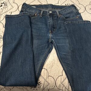 Levi's Men's Straight Jeans in Deep Blue gentle used